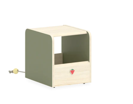 Taburet cu spatiu de depozitare jucarii MONTES NATURAL 