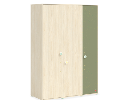 Dulap cu 3 usi MONTES BABY NATURAL 