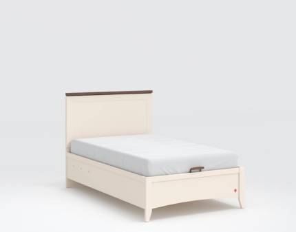 Pat (120x200cm) cu sistem de depozitare și tăblie LAPEL