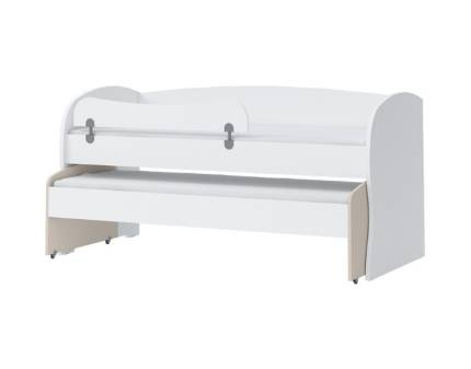 Pat (90x200cm) cu pat suplimentar (80x190cm) KIKI SAND