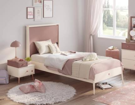 Pat cu tablie (100x200cm) ELEGANCE