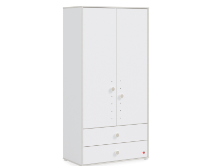 Dulap cu 2 usi MONTES WHITE 