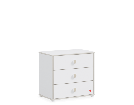 Comoda mica MONTES WHITE 