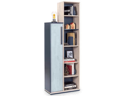 Biblioteca cu spatiu de depozitare TRIO 