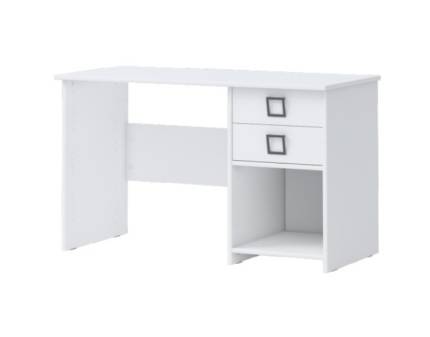 Birou cu 2 sertare 125x60xH74cm KIKI WHITE