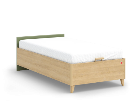 Pat cu lada fara tablie (120x200cm) LOOF 