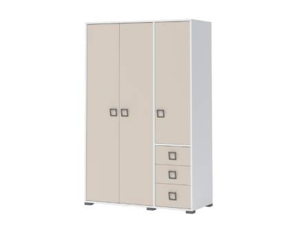 Dulap cu 3 usi si 3 sertare 126x198cm KIKI SAND
