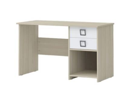 Birou cu 2 sertare 125x60xH74cm KIKI NATURAL