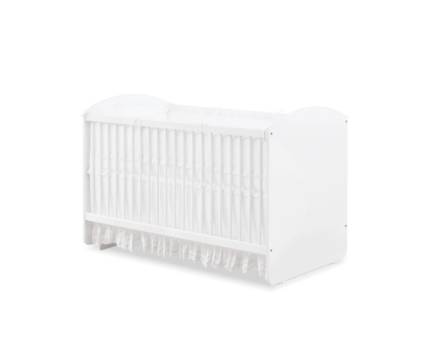 Patut cu balansoar alb (70x130cm)