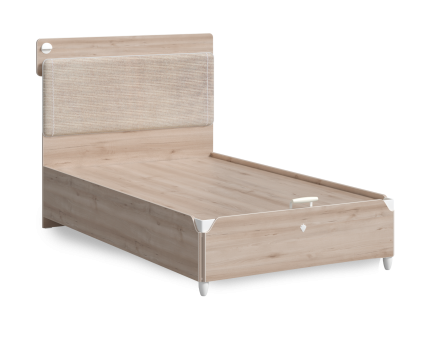 Pat cu lada (120x200cm) DUO LINE