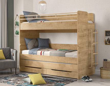 MOCHA STUDIO (nr.2) - Sistem modular cu pat supraetajat